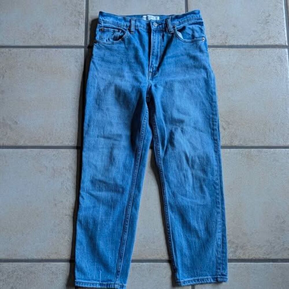 Abercrombie and Fitch the mom high rise fit 27" size 4 short